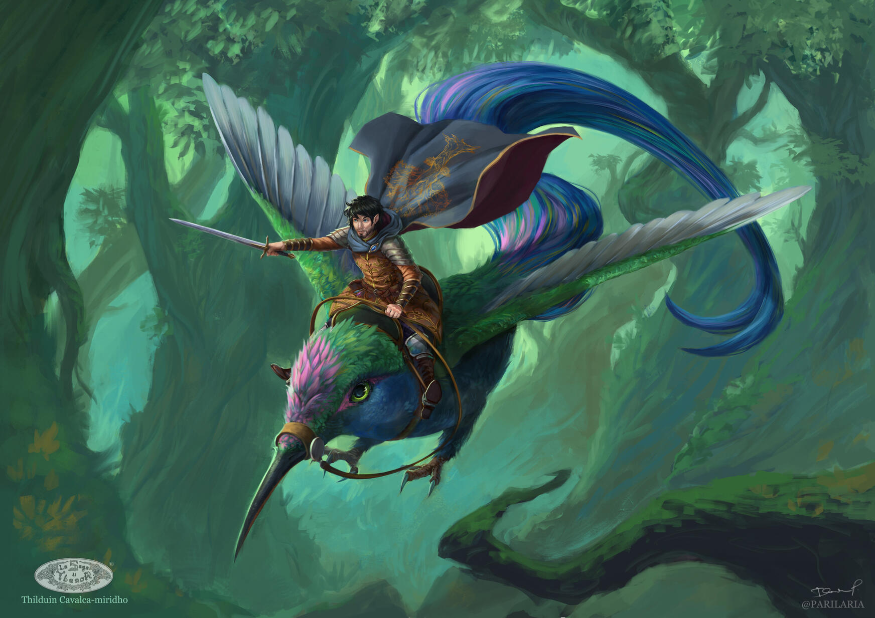 Thilduin Cavalca-miridho, Il Mondo nella Nebbia - La Saga di Ybenor ®, Michelangelo Maiullari