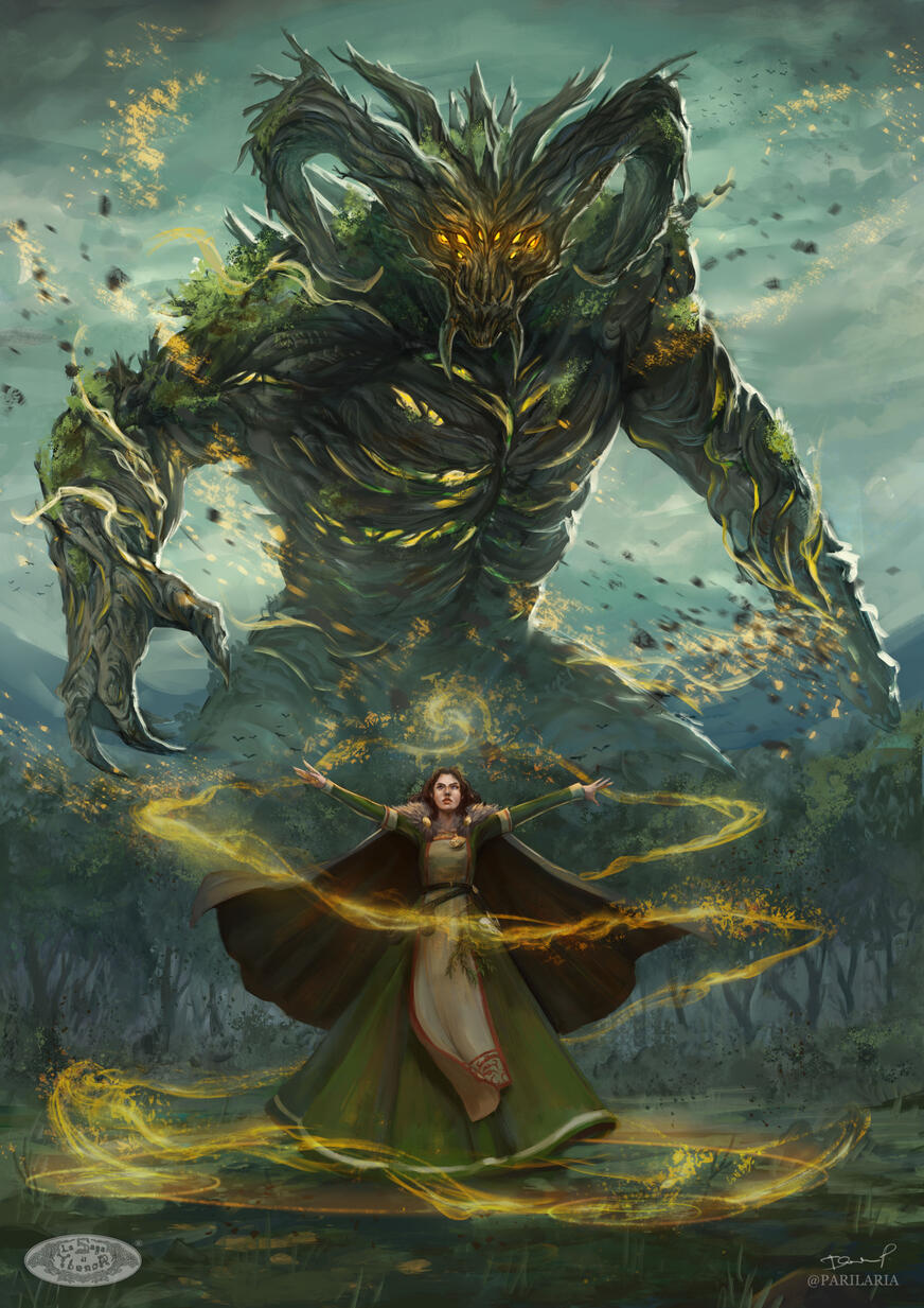 Enghoriath&#39;s summoning, Il Mondo nella Nebbia - La Saga di Ybenor ®, Michelangelo Maiullari